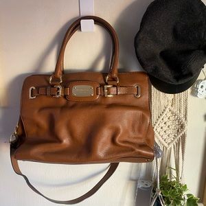 Brown Michael Kores Satchel